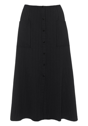 ERES Copacabana ribbed midi skirt - Black