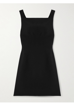 Givenchy - Cutout Draped Crepe Mini Dress - Black - FR 34,FR 36,FR 38,FR 40,FR 42