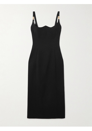 Versace - Crepe Midi Dress - Black - IT36,IT38,IT40,IT42,IT44,IT46,IT48,IT50