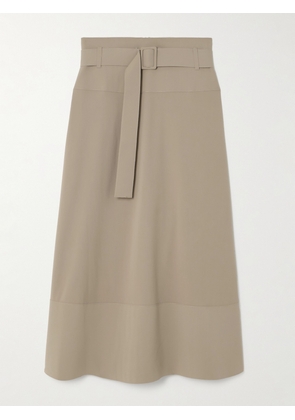 Max Mara - Leisure Pontiac Jersey Midi Skirt - Neutrals - x small,small,medium,large,x large