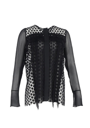 Chloé Vintage lace sheered blouse - Black