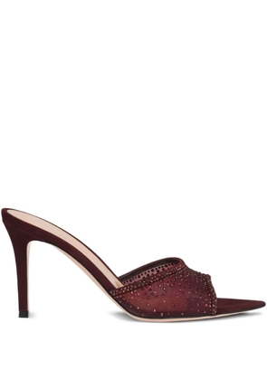 Gianvito Rossi 85mm Rania sandals - Red