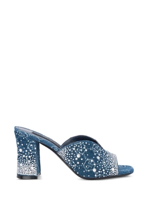 Philipp Plein monogram sandals - Blue