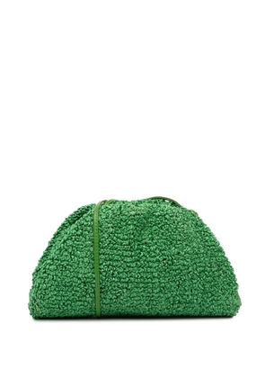 Bottega Veneta Pre-Owned 2012-2025 Boucle Raffia The Mini Pouch crossbody bag - Green