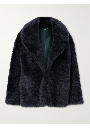 Stella McCartney - Faux Shearling Jacket - Blue - IT34,IT36,IT38,IT40,IT42,IT44,IT46,IT48