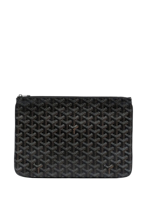 Goyard Pre-Owned 2016 Goyardine Senat MM clutch bag - Black