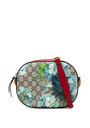 Gucci Pre-Owned 2000-2015 GG Supreme Blooms Chain crossbody bag - Brown