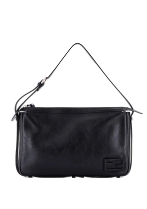 Fendi Pre-Owned Simply Leather Medium shoulder bag - Black