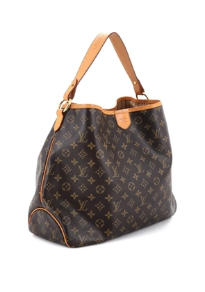 Louis Vuitton Pre-Owned Delightful Handbag Monogram Canvas MM hobo bag - Brown