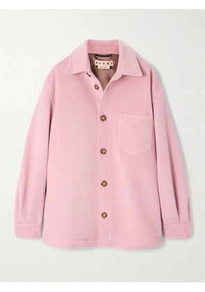 Marni - Wool And Mohair-blend Jacket - Pink - IT38,IT40,IT42,IT44,IT46