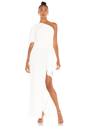 Amanda Uprichard Bexley Maxi Dress in White. Size S. Also in XS.
