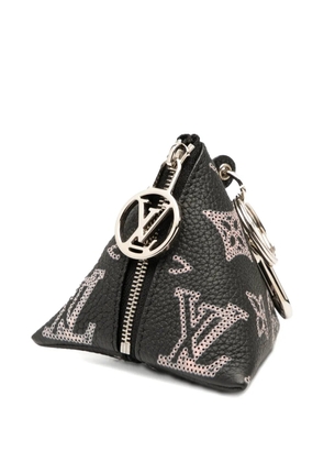 Louis Vuitton Pre-Owned 2022 Monogram Mahina Berlingo Key pouch - Black