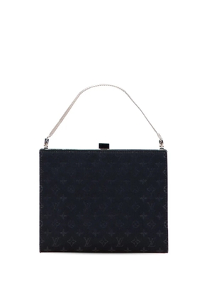Louis Vuitton Pre-Owned 2001 Monogram Satin Ange PM handbag - Black