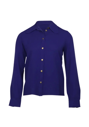 Chloé Vintage button-up blouse - Blue