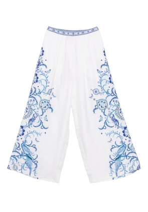 Camilla Iznik Lullaby wide-leg pants - White