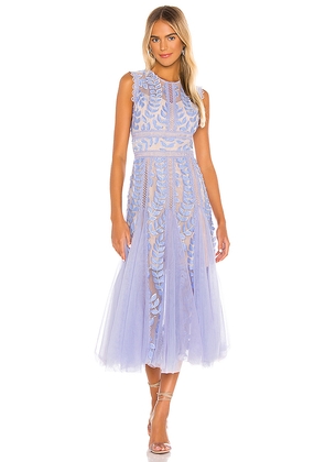 Bronx and Banco Violet Flared Dress in Purple. Size M. Also in L, S, XS, XXL.