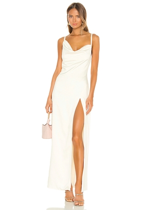 Camila Coelho Reyna Maxi Dress in Ivory. Size L. Also in M, S, XS, XXS.