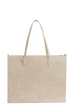 BEIS The Large Work Tote in Beige.