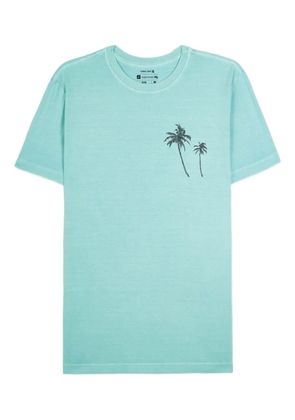 Osklen palm tree-print T-shirt - Blue