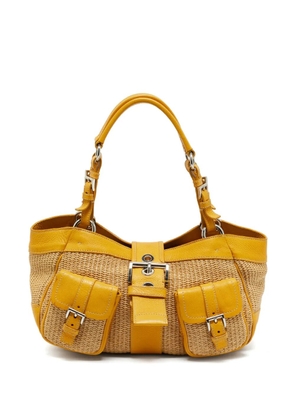 Prada Pre-Owned front-pockets shoulder bag - Neutrals