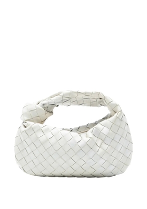 Bottega Veneta Pre-Owned 2012-2025 Mini Nappa Intrecciato Jodie hobo bag - White