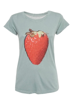 Zadig&Voltaire strawberry print T-shirt - Grey