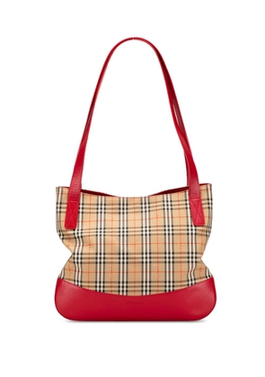 Burberry Pre-Owned 20th Century Haymarket Check Canvas tote bag - Brown