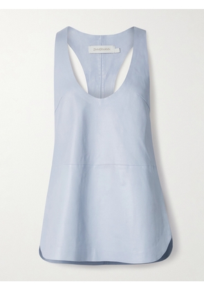 Zimmermann - Natura Leather Tank - Purple - 00,0,1,2,3,4