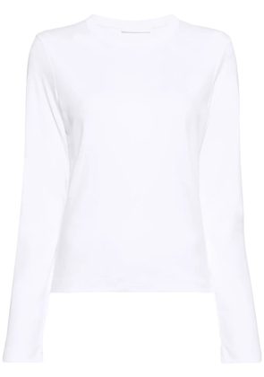 Helmut Lang logo slim T-shirt - White