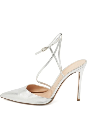 Gianvito Rossi ankle strap pumps - Silver