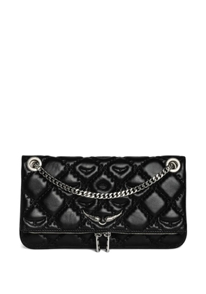 Zadig&Voltaire Rock II quilted-effect chain-strap satchel - Black