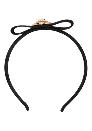 Versace Gianni Ribbon headband - Black