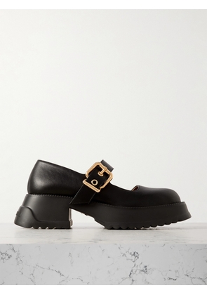 Marni - Leather Mary Jane Pumps - Black - IT35,IT36,IT37,IT38,IT39,IT40,IT41