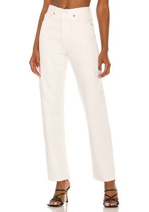 AGOLDE 90s Pinch Waist Jeans in White. Size 33. Also in 34.