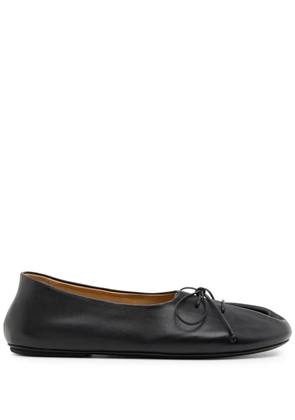 Marsèll Girella leather ballerina shoes - Black