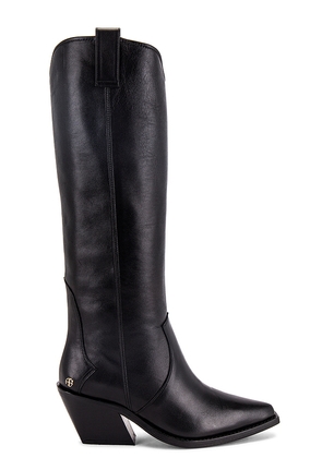 ANINE BING Tall Tania Boot in Black. Size 38. Also in 40.