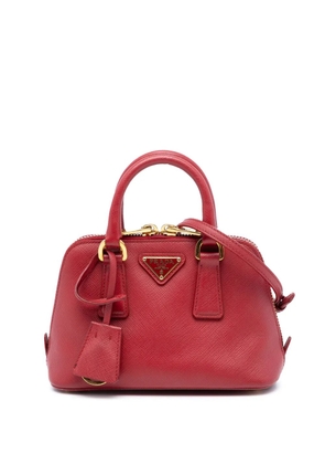 Prada Pre-Owned 2000-2013 Mini Saffiano Lux Promenade satchel - Red