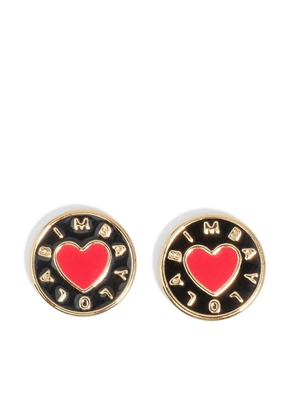 Bimba y Lola heart ttud earrings - Gold