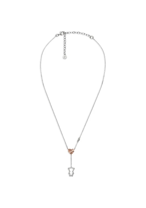 Emporio Armani Manga Bear necklace - Silver