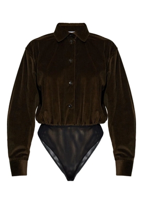 Max Mara corduroy bodysuit - Brown