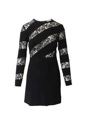 SANDRO cut-out lace dress - Black