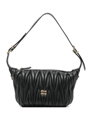 Miu Miu matelassé tote bag - Black