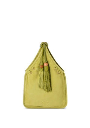 Miu Miu tassel-embellished side bag - Green