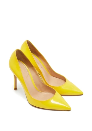 Gianvito Rossi leather pumps - Yellow