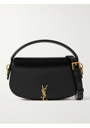 SAINT LAURENT - Voltaire Embellished Leather Tote - Black - One size