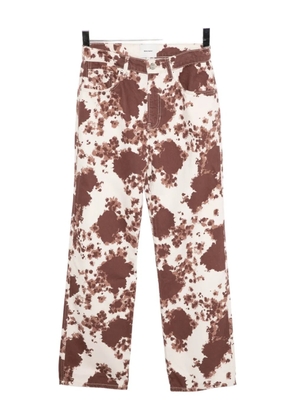 Reformation 90s mid-rise straight jeans - Brown