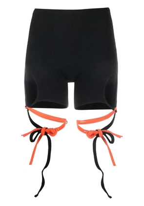 Ottolinger Lounge Rib Wrap shorts - Black