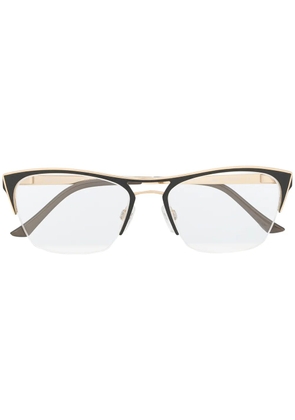 Cazal cat-eye frames - Gold