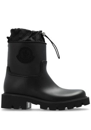 Moncler lug sole slip-on ankle boots - Black