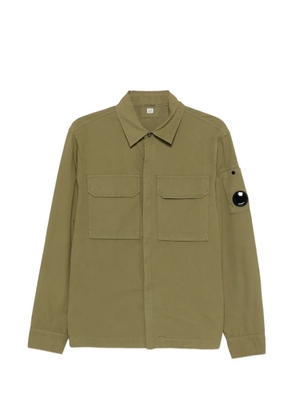 C.P. Company patch-pocket shirt jacket - Green